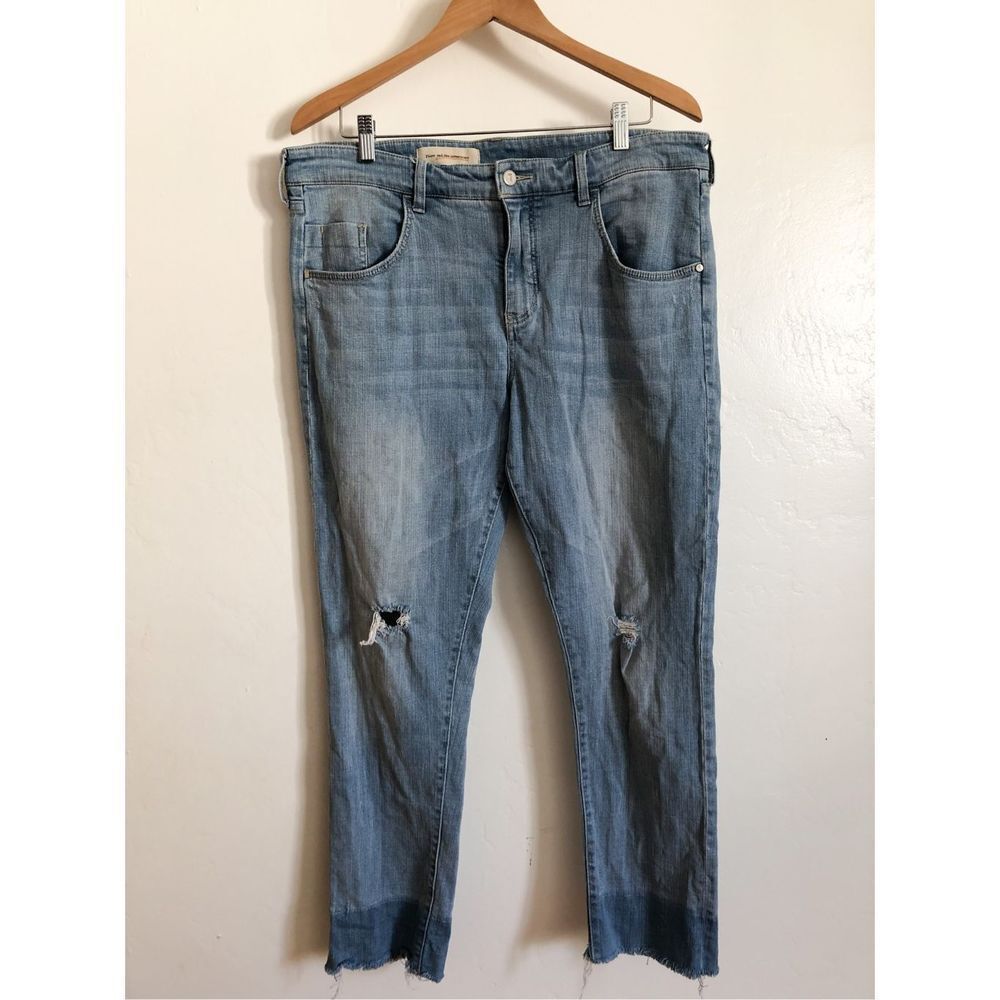 Pilcro and the Letterpress distressed em jeans size 32/33 - Picture 2 of 12
